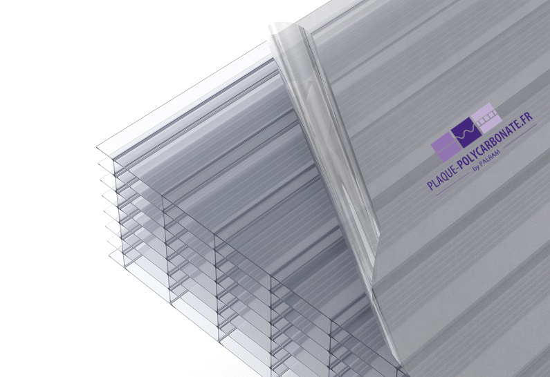 32 mm PLAQUES DE TOITURE EN POLYCARBONATE