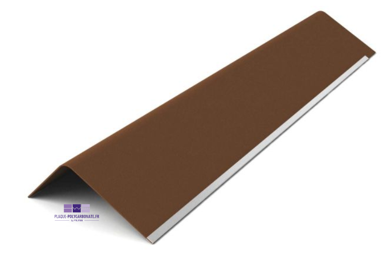 CORNIÈRE EN BITUME MARRON 0.85M