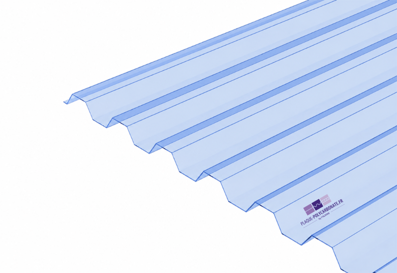 Plaques PVC Ondulées Trans-Blue Palruf™ – Profil Greca 70