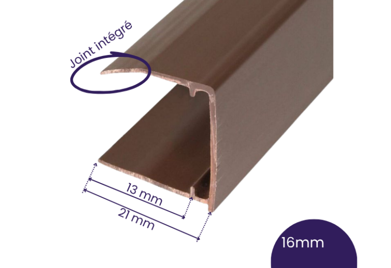 profil U en PVC pour une finition parfaite