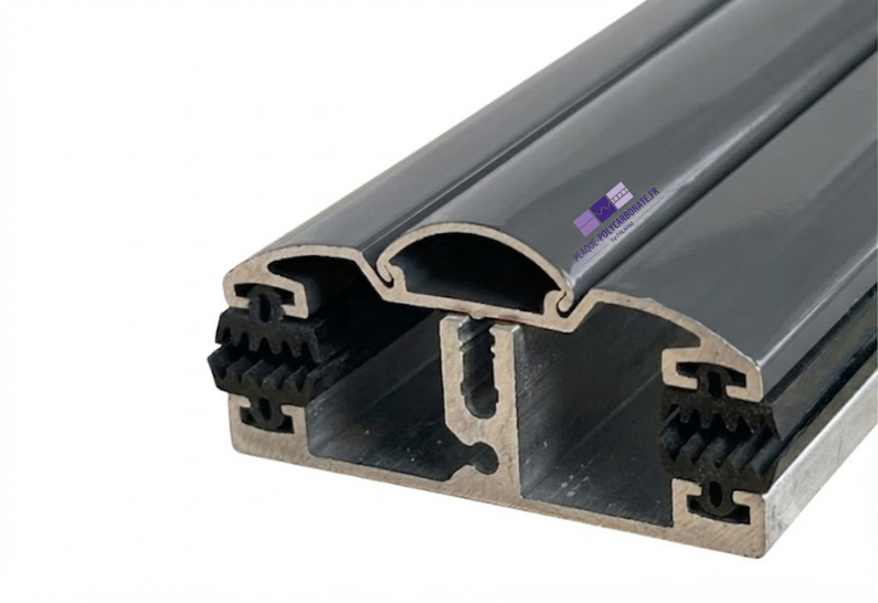 profil universel aluminiul capot en gris anthracite